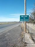New Mexico corner at Anthony